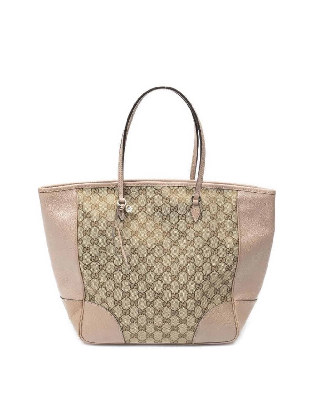 Gucci Bree Tote Beige Pink GG Canvas